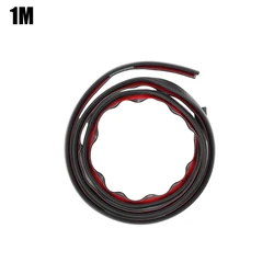 Weatherproof Car Door Seal Strip - Noise Insulation & Leak Protection (1M)