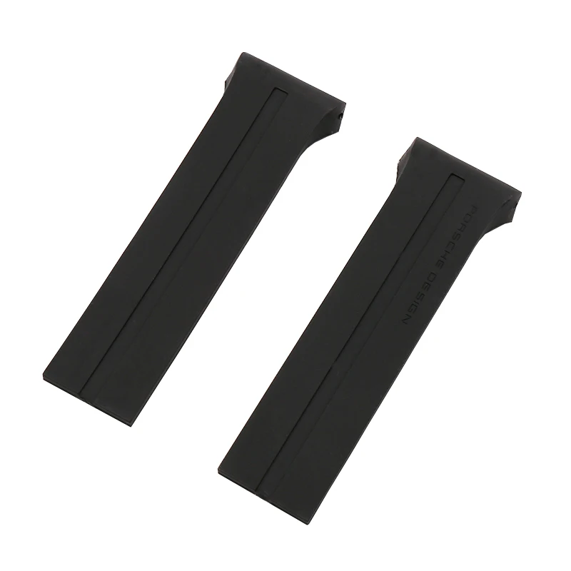 

Watch Accessories Soft Silicone Strap For Porsche P6750 Men's Watch Strap