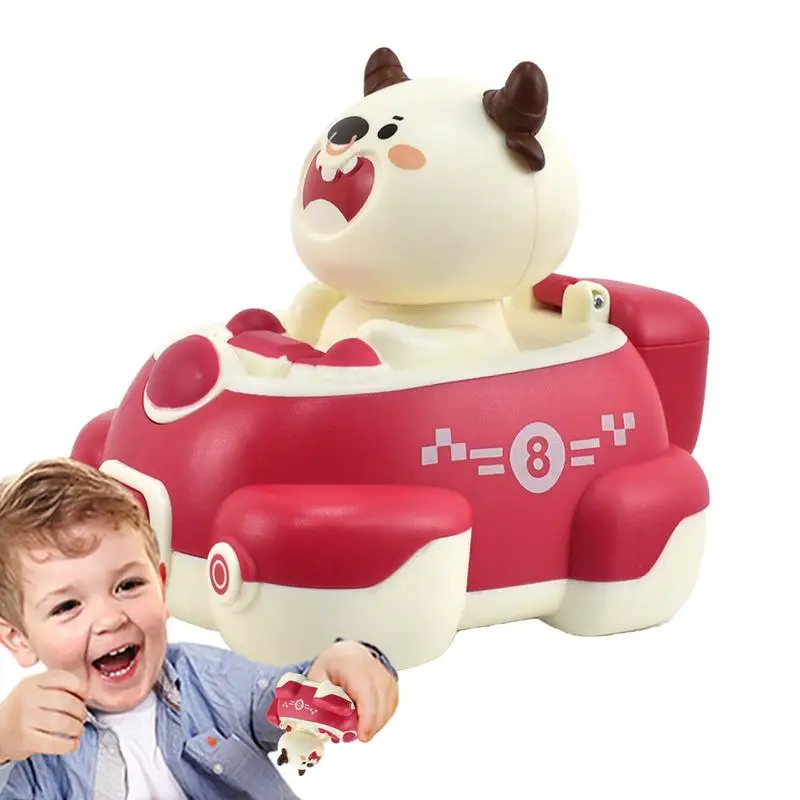 

Игрушечный автомобиль Push And Go, мультяшный автомобиль с животными, подарок на день рождения, инерционная Игрушечная машина, заводная машина, Тяговая машина, Игрушечная машина с фрикционным прессом