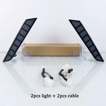 Accessorio per auto Luci a LED per BYD Dolphin Mini 2024 Plug And Play Paraurti posteriore Riflettore Indicatori di direzione Parte auto