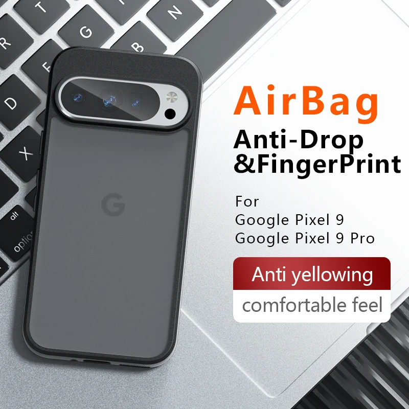 Luxury Armor Matte Clear Case - Sleek Shockproof Bumper