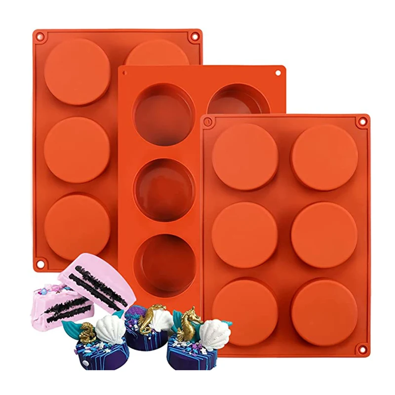 3D Round Cylinder Silicone Mold Chocolate Covered Oreos Cookie Mould