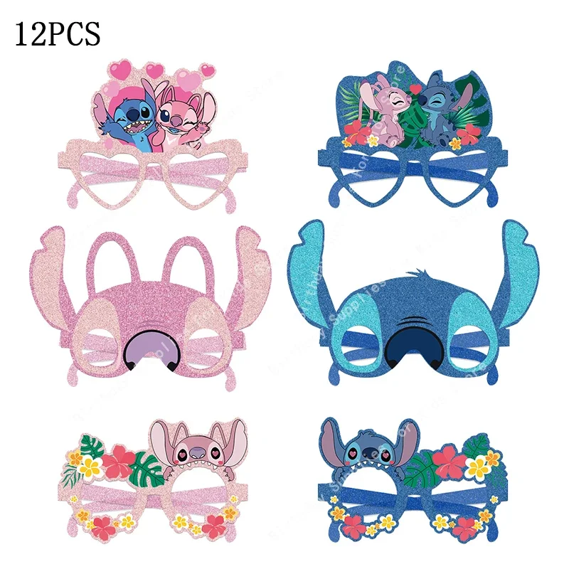 thumbnail image 1 of Suministros de decoración para fiestas de cumpleaños con temática de Disney Stitch, vajilla para niños de Lilo Stitch, plato, globo en ángulo para obsequios de baby shower, 1 of 5