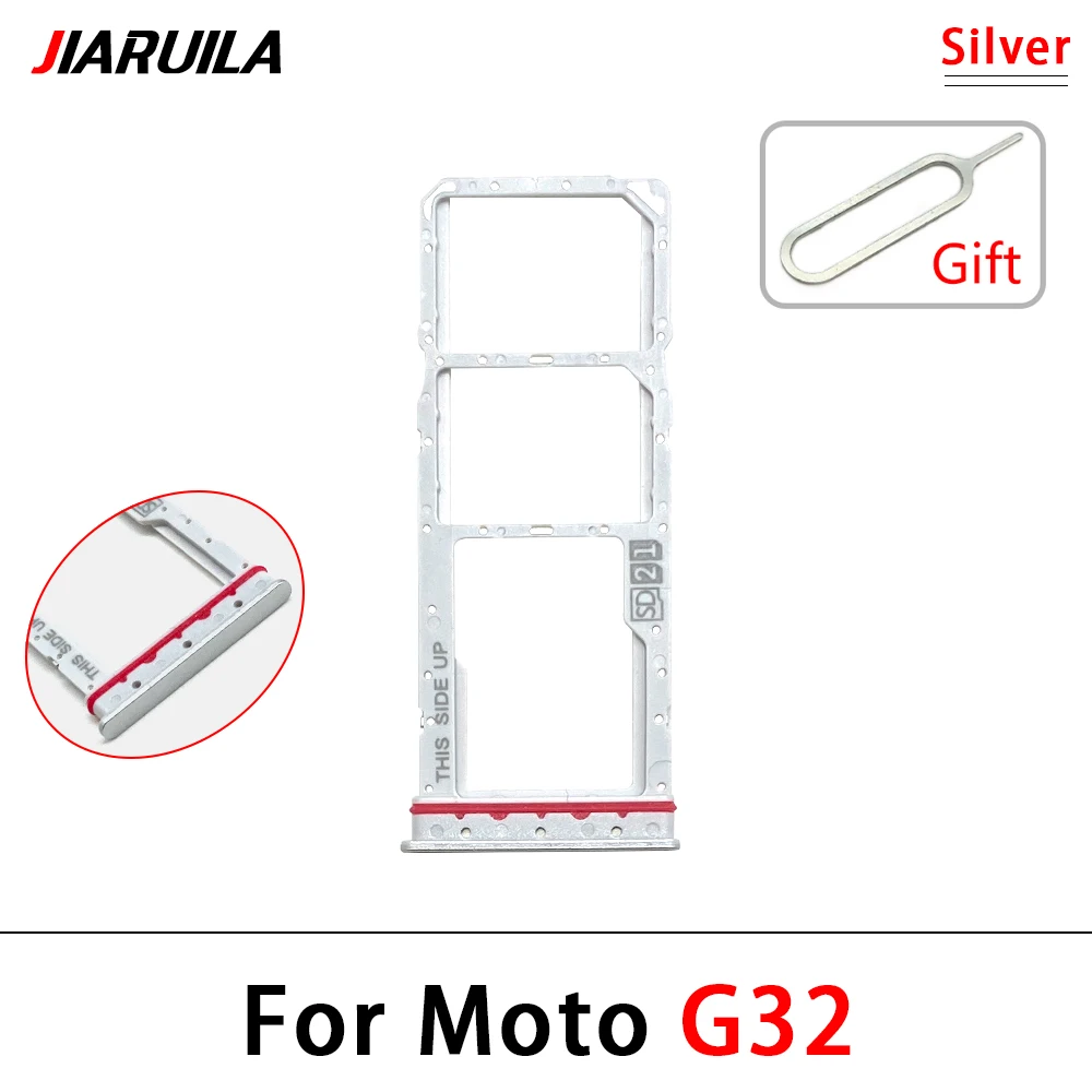 Enhanced SIM Card Holder Tray with Pin - Universal Replacement Adapter Socket