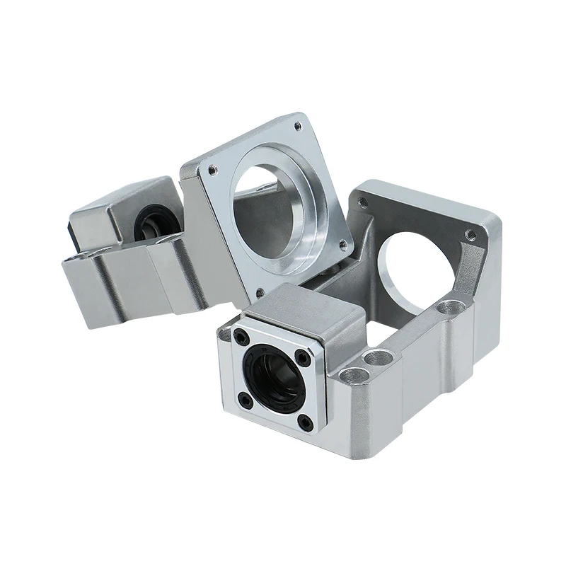 HM15-80 HM15-86 알루미늄 SFU2004/2005/2010 나사 지지대 베어링 고정 브래킷, NEMA 32 NEMA 34 스테핑 서보 모터용, 1 개