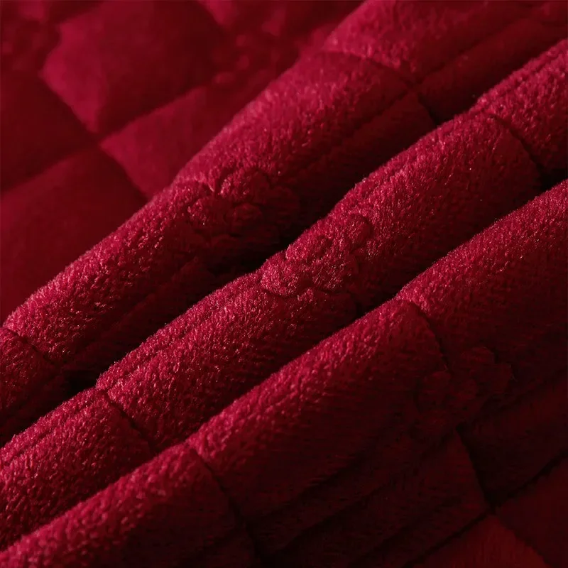 الفاخرة الشتاء كريستال المخملية رشاقته مبطن المفرش...