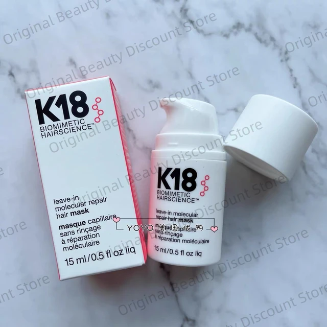 K18-mascarilla de reparación Molecular sin aclarado, reparador profundo de  queratina y cuero cabelludo, tratamiento para el cuidado del cabello -  AliExpress