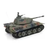 New German Leopard Battle Remote Control Tank Henglong 3819-1 Large Remote Control Tank Bb Bullet Battle Tank Boy Birthday Gift 4