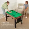 13-in-1 Combo Game Table Set for Home, Game Room, Friends & Family w/Ping Pong, Foosball, Basketball, Air Hockey, Archery 6