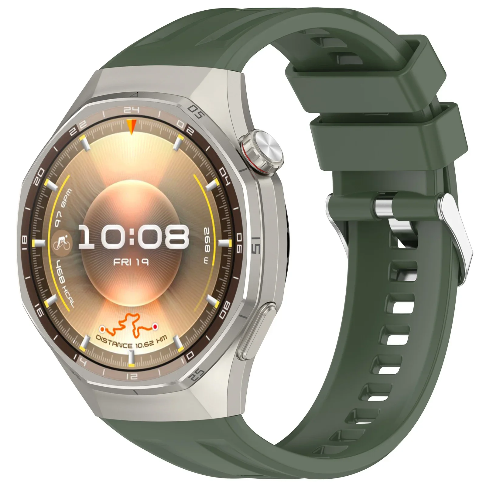 Official Silicone Strap for Smartwatch - Replaceable & Comfortable Wristband Bracelet Band