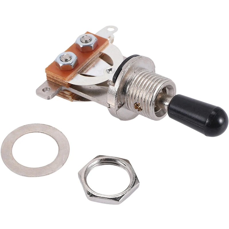 

5-кратный переключатель для электрогитары, 3-сторонний черный (ритмические высокие) переключатель звукоснимателя