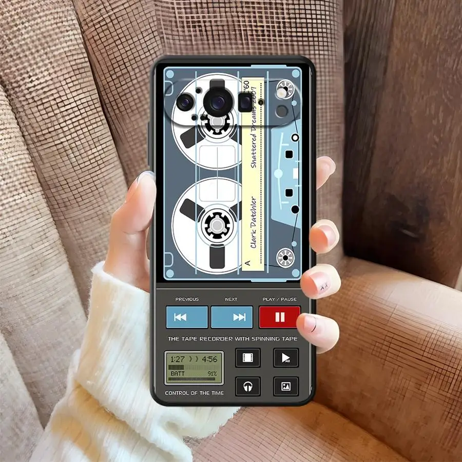 Vintage Cassette Design Phone Cover Case