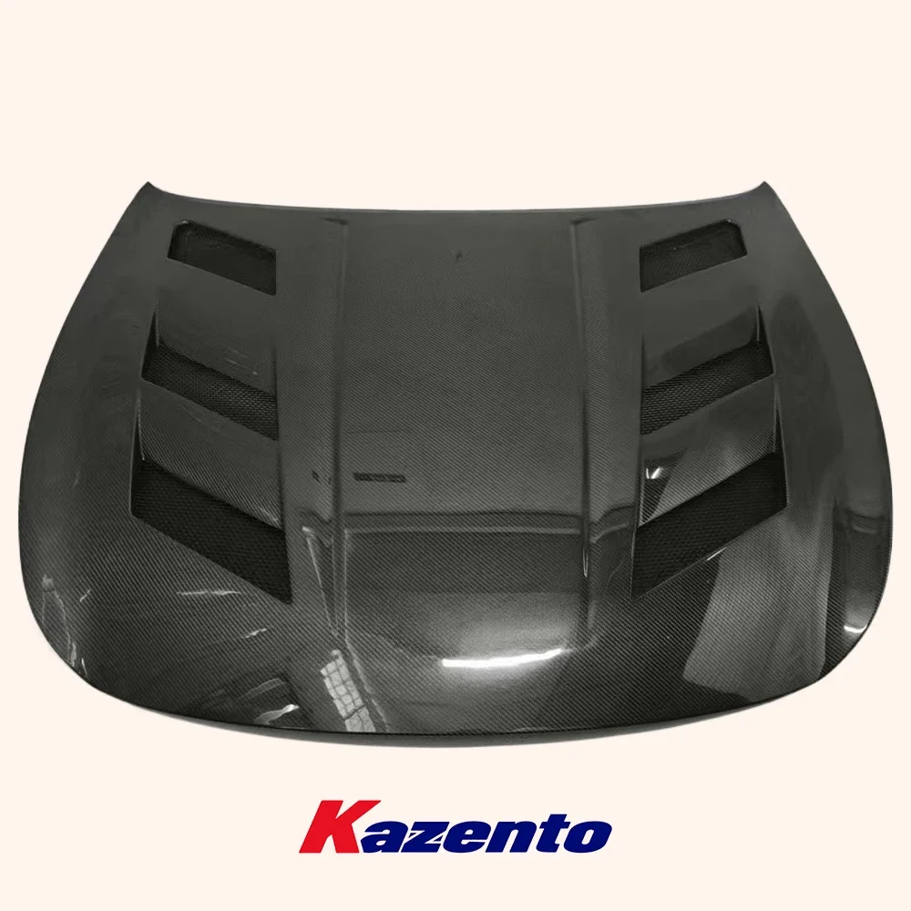 KZ Style Carbon Fiber Front Hood Bonnet for Infiniti G37 2 Door (Coupe Only)