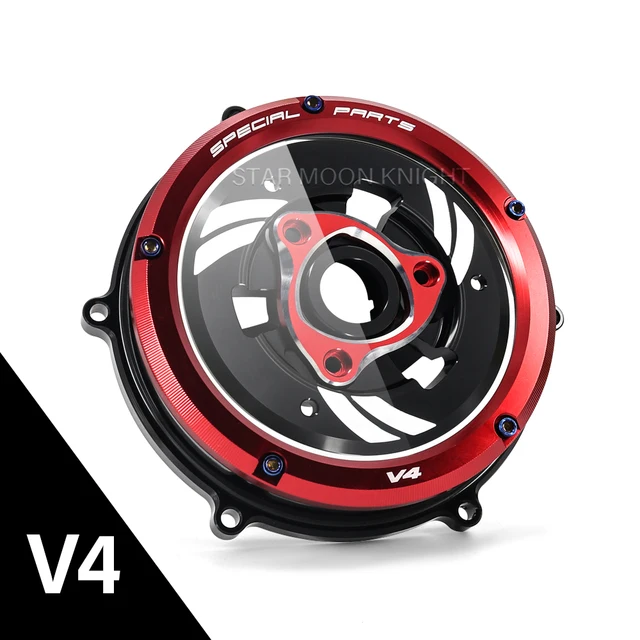 ドゥカティ クリアオイルバスクラッチカバー パニガーレV4 CA210R ドゥカティパニガーレの透明なクラッチカバー,4 V 4 s v,2021