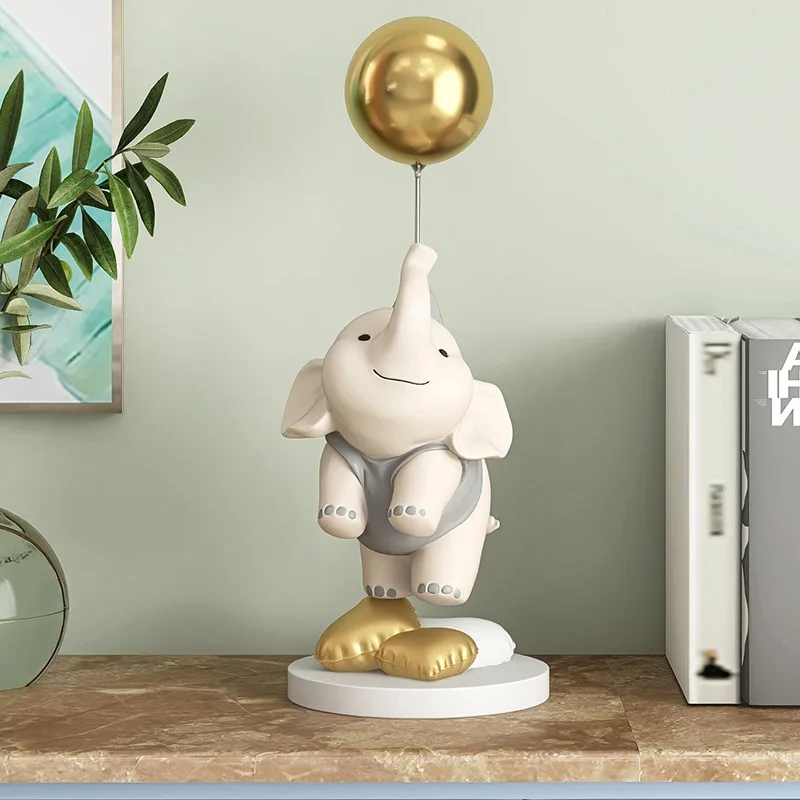 

Светильник лый роскошный напольный декор в виде слона, Бытовые аксессуары для гостиной, ТВ-кабинета, дивана, открытие, добро пожаловать, новые домашние подарки