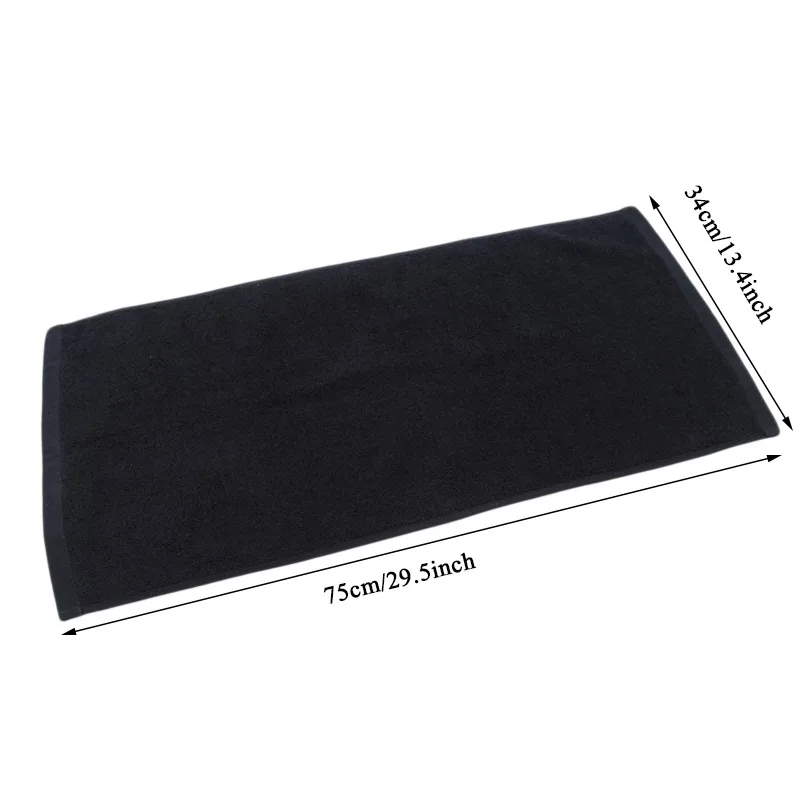 Black Towels Premium Black Hand Towels 100% Cotton Ultra Soft Highly Absorbent Hotel & Spa Quality Hand Towels Home Supplies NEW 2