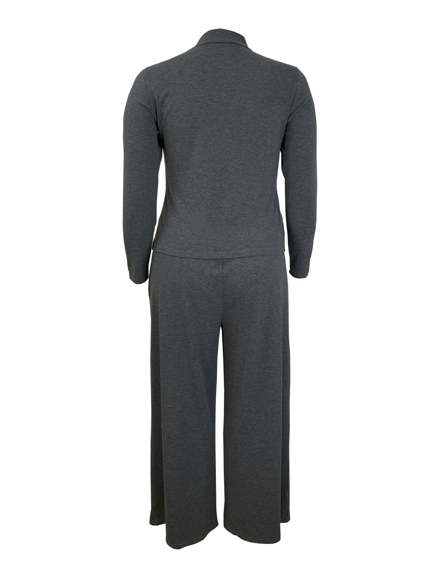 Wmstar Two Piece Sets Wholesale Top and Pants Matching Suit Solid Color Elegant Super Elastic Slimming Perfect Drop Shopping