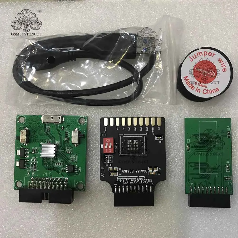 유압 히드라 동글 도구 및 EMMC ISP 어댑터, BGA153,BGA169,BGA221,BGA162, EMMC 브레이크 아웃 보드 도구, 소프트웨어, 신규