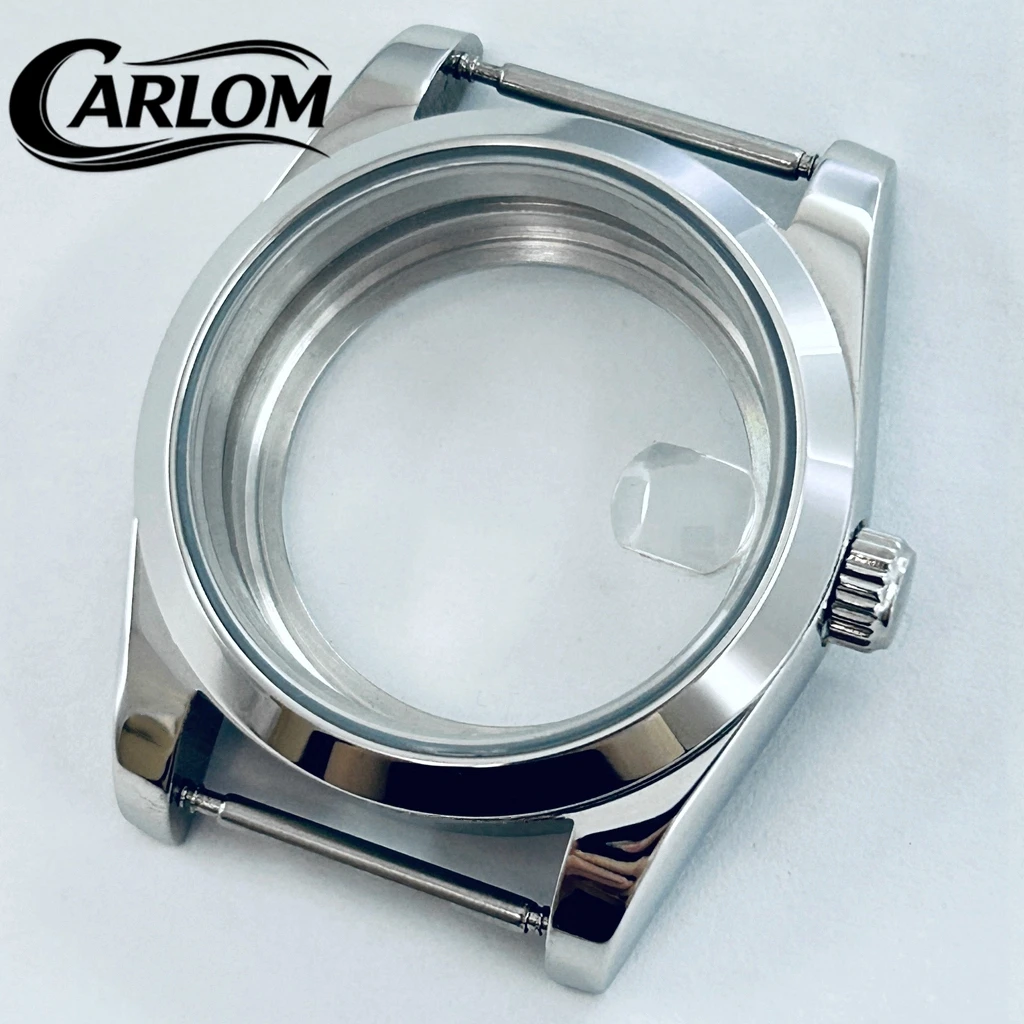 Waterproof Sapphire Glass Watch Case with Bevel Edge Bezel (36mm/40mm)