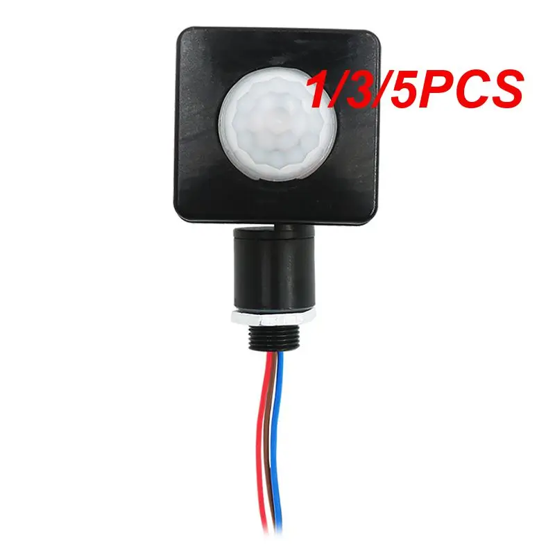 

1/3/5PCS New Adjustable 85-265V IP65 Motion Sensor PIR Switch Ultrathin LED Flood Light PIR Waterproof Outdoor Motion Sensor