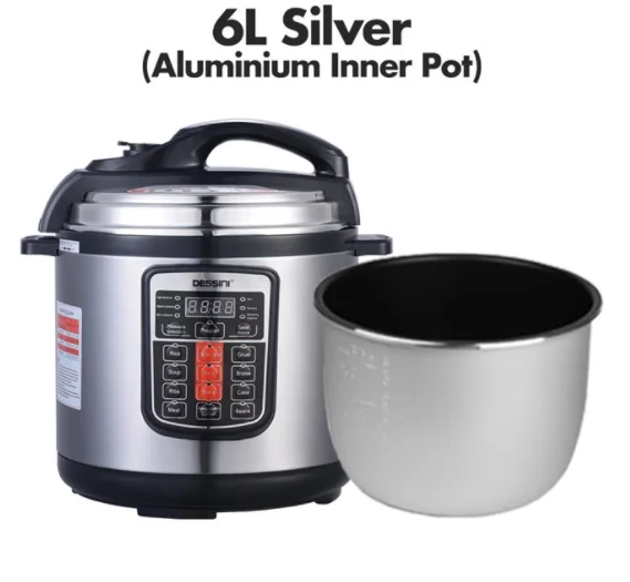 Okicook Itop Quality Olla Electrica Pressure Cooker With a Aluminium Inner Pot 6l New Electric Pressure Cooker Color Shell