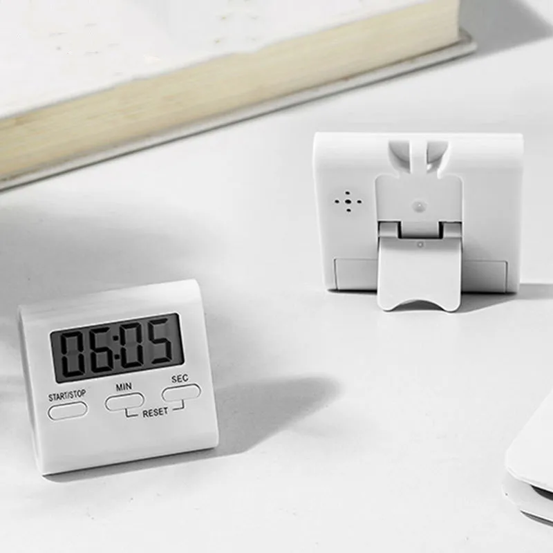 Magnetic Digital Kitchen Countdown Timer – LCD Display Cooking Gadget