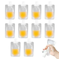 10-Piece Thickened Travel Cosmetic and Toiletry Storage Set (10 Pack 100ML)