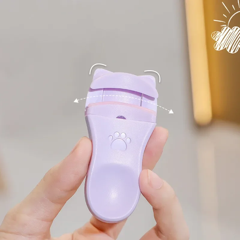 Eyelash Curler Cute Cat Claw Wide Angle Local Clamp Professional Set