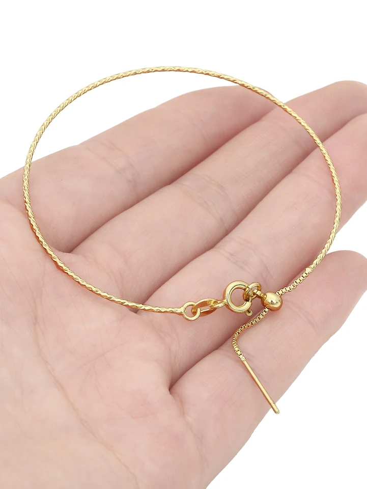 ゴールドメッキ ピアスセット ブレスレット　4点 ゴールドメッキ ピアスセット ブレスレット 4点 K10 4℃アクア