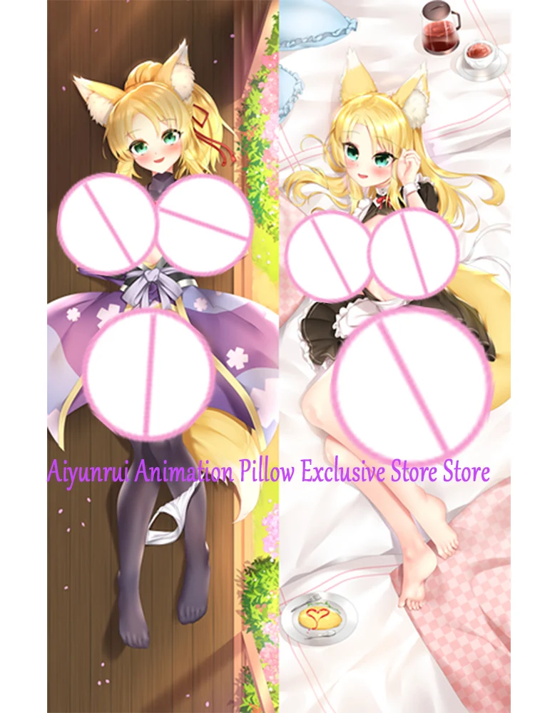 

Anime Dakimakura Pillow Case Yukikaze Sexy and Busty Beautiful Girl Double-Sided Halloween Decoration