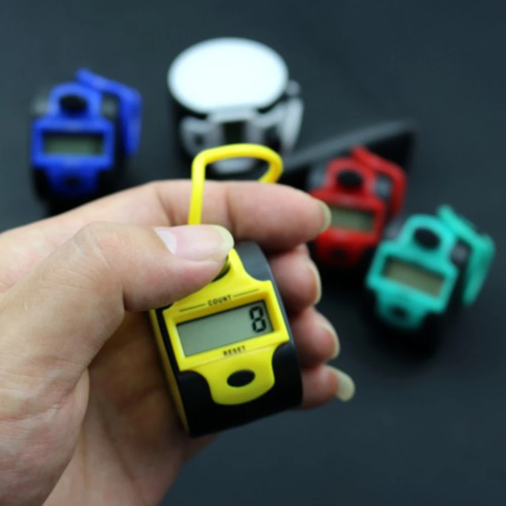 Hand Tally Counter hand tally counter Tally Counter Hand Held Knit Row Clickers 5 Digit Number Handheld Manual LCD Electronic Sports Counting Tool