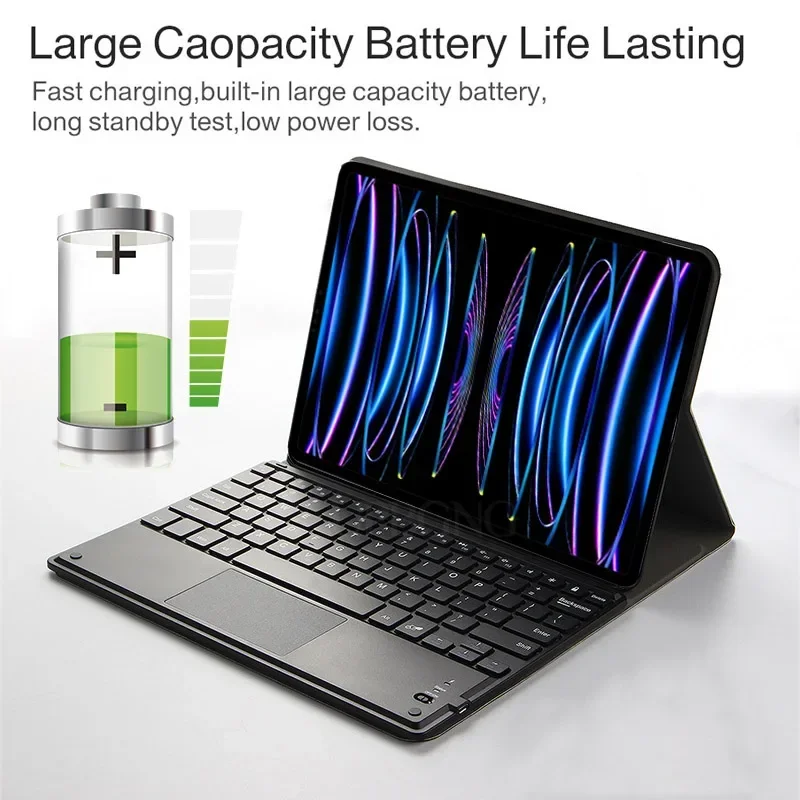 Wireless Bluetooth Touch Keyboard Case