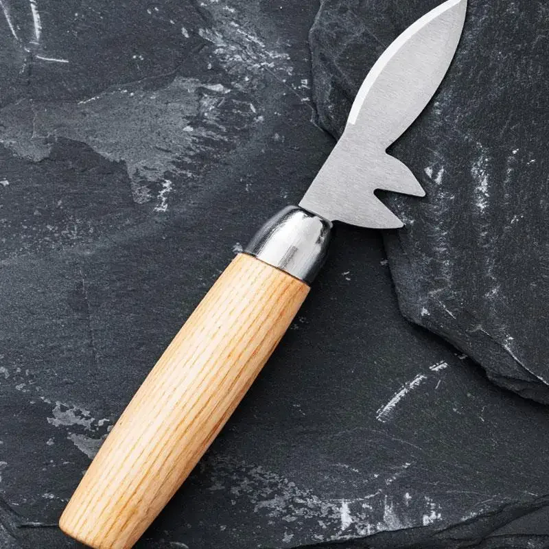 Stainless steel oyster knife Oyster knife Professional oyster tool Scallop for everyday kitchen use