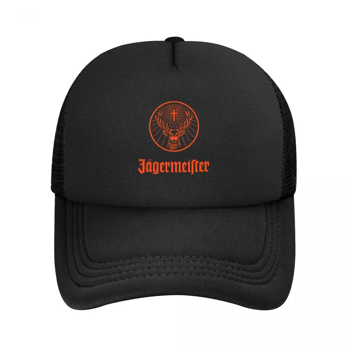 Jagermeister Trucker Cap Unisex Outdoor Cappelli Trucker Hat Cappelli Da Sole Cappellini Snapback Regolabili Berretto Da Baseball In Rete Estate