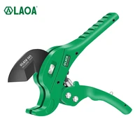 LAOA PVC Pipe Cutter 36mm Aluminum Alloy Body Ratchet Scissors Tube Hose Plastic Pipes PVC/PE/VE Cutting Plumbing Hand Tools 2