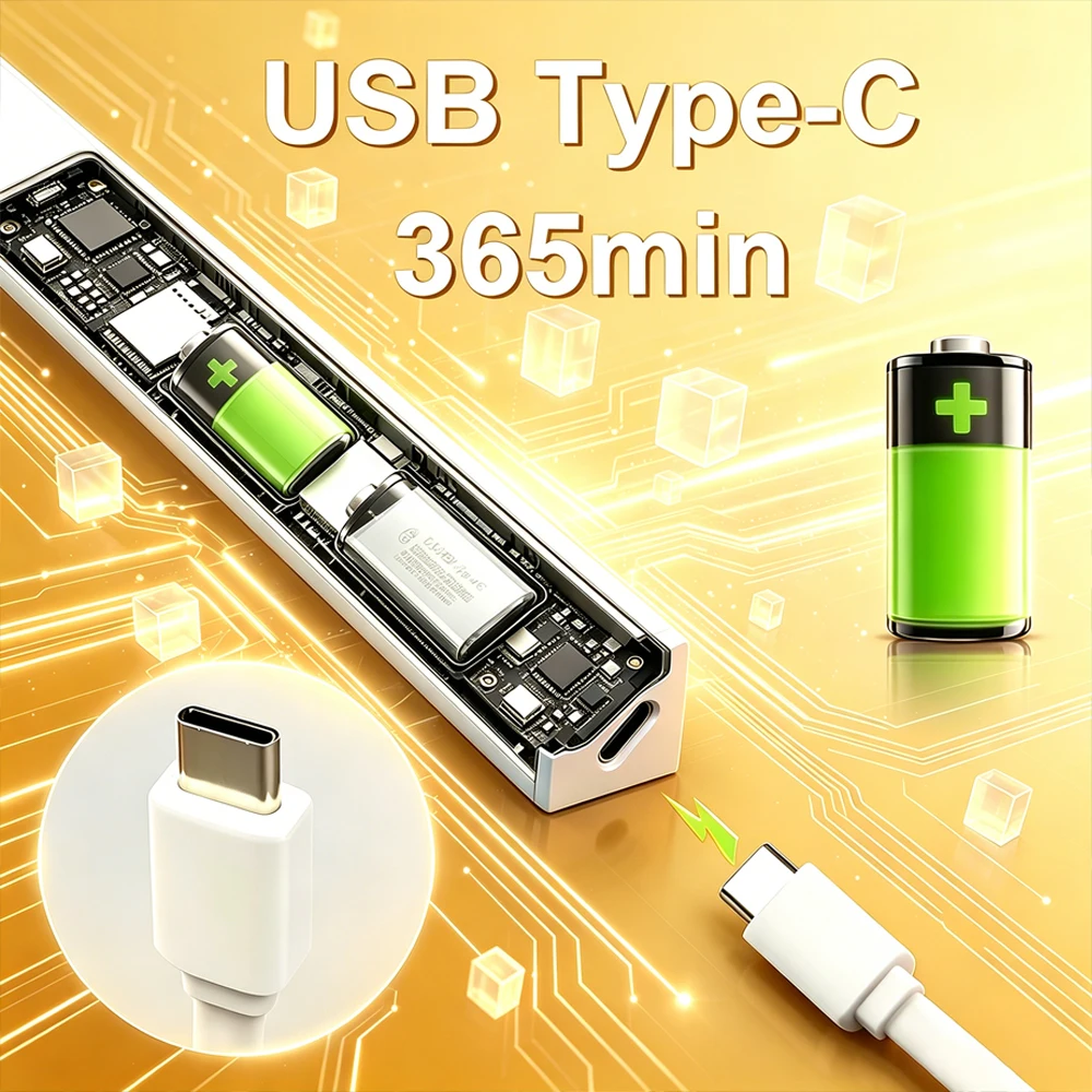 รูปสินค้า ไฟ LED สายยืดหด ชาร์จ USB ไฟกลางคืน ติดตู้เย็น ห้องเก็บของ