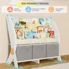 Kids Bookshelf and Toy Storage Organizer,5-Tier Book Shelf for Kids Rooms,Nursery Bookcase,Bookshelf for Toddlers,Baby Organizer 4