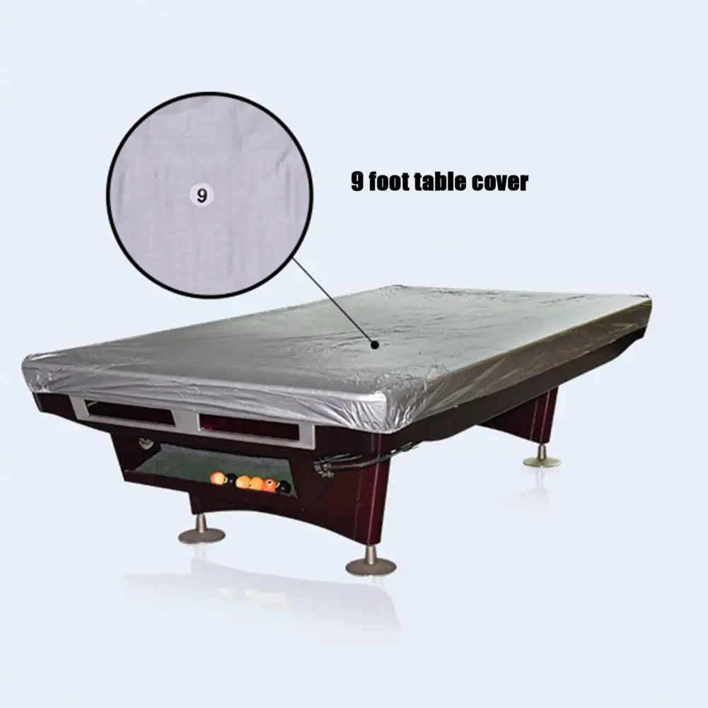 Pool Table Cover Outdoor 7 Feet Pool Table Cover Heavy Duty Waterproof for Billiard Snooker for 7/8/9/10/12ft