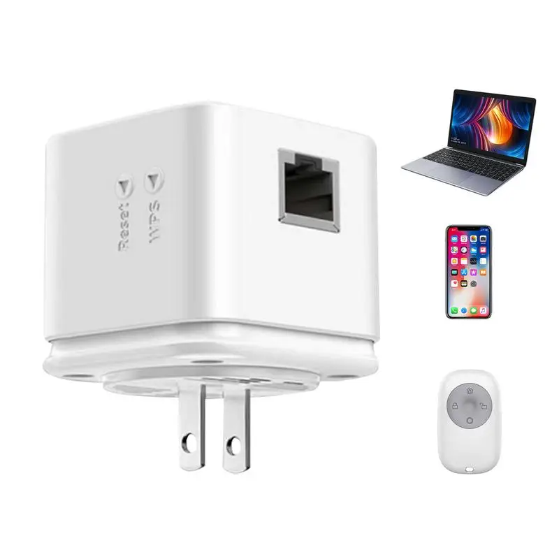 Extender Wifi Con Porta Ethernet Ripetitore Di Segnale Wifi Internet Booster 300Mbps Con Porta Ethernet Configurazione Rapida Home Wireless