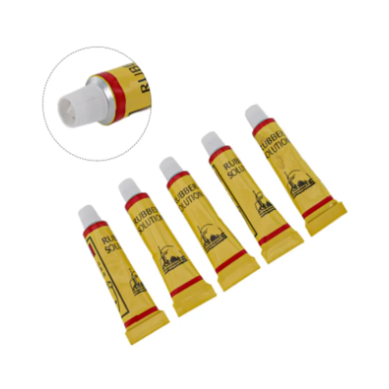 5Pcs Tire Repair Glue For Bicycle Motorcycle Tires Tube Patching Glue Cement Adhesive Puncture Tire Repair Tools Cycling Car