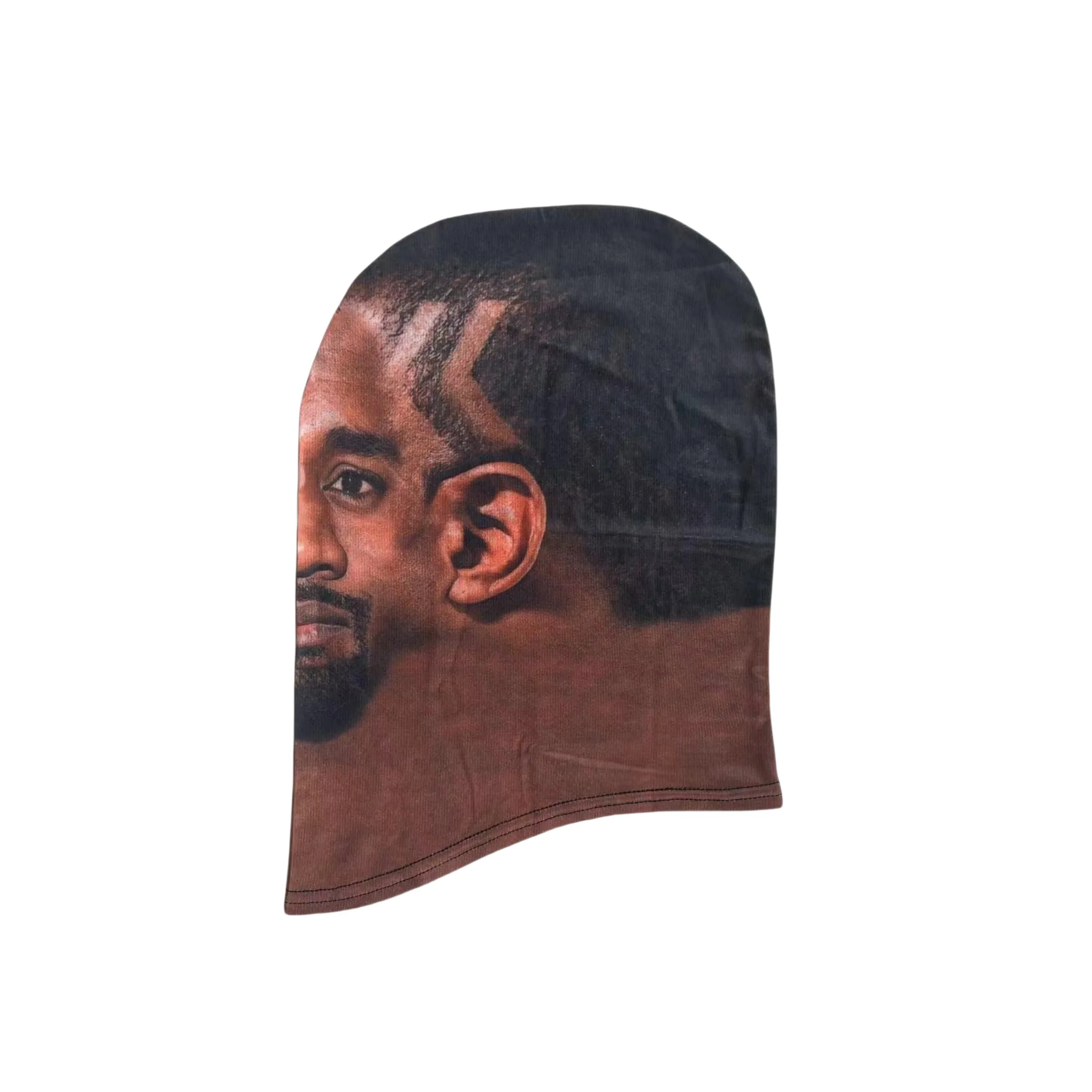 3D Printed Seamless Kanye Face Mask Celebrity Face Funny Dust Head Cover Sunscreen Riding Scarf Cosplay Headwear Hip Hop Hood