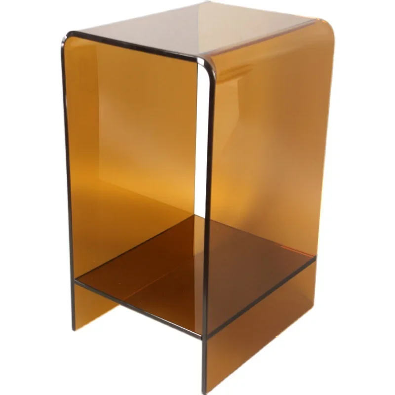 

Acrylic Small Transparent Coffee Table Nordic Sofa Corner Storage Coffee Tables Living Room Para Sala Room Decor