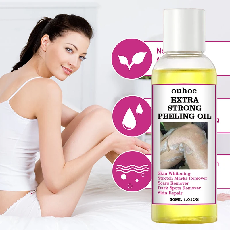 Yellow Orange Green Peeling Oil Gentle Remove Peel Off Dead Skin Exfoliating Body Deep Cleansing Moisturizing Peeling Oil peeling oil