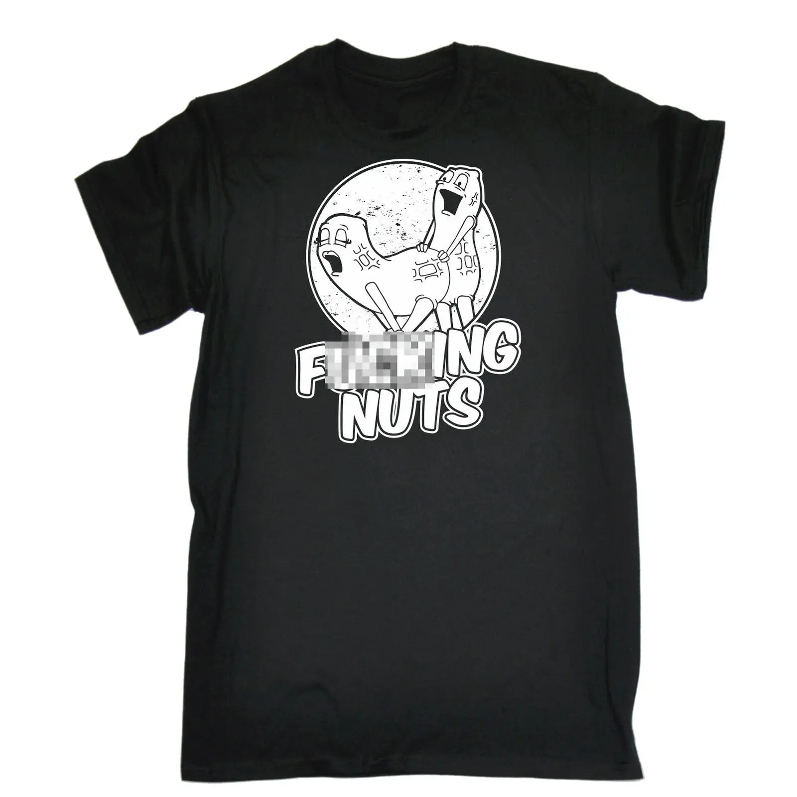 F # # # T-Shirt King Nuts Sfocata Per Ebay Regalo Di Umorismo Scherzo Aggressivo Compleanno Divertente
