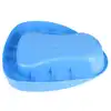 Plastic Stable Bedpan Heavy Duty Anti-Spill Reusable Thick Bedpan for Bed-Bound Patient Elderly Disabled Adult Travel Device 5