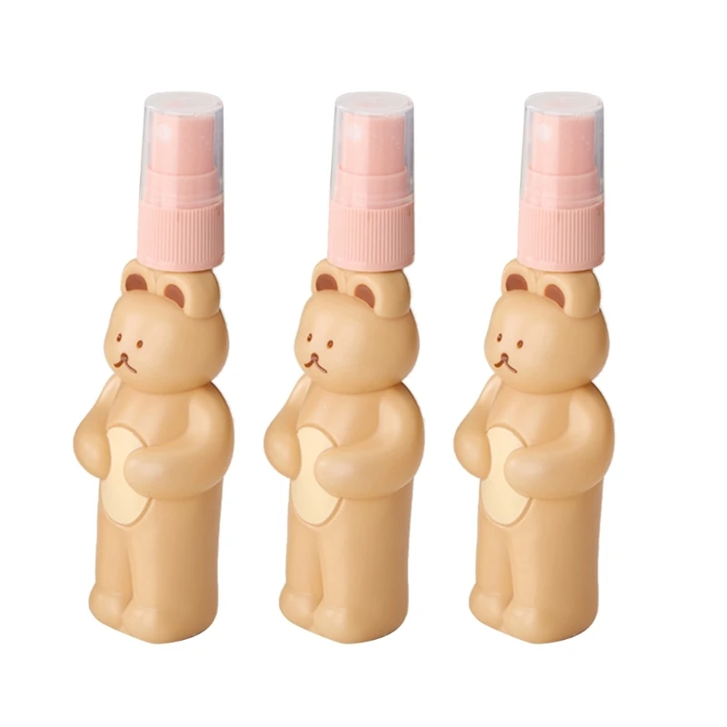 

Cute Bear Refillable Lotion Bottle For Makeup Emulsion Serums Bottle