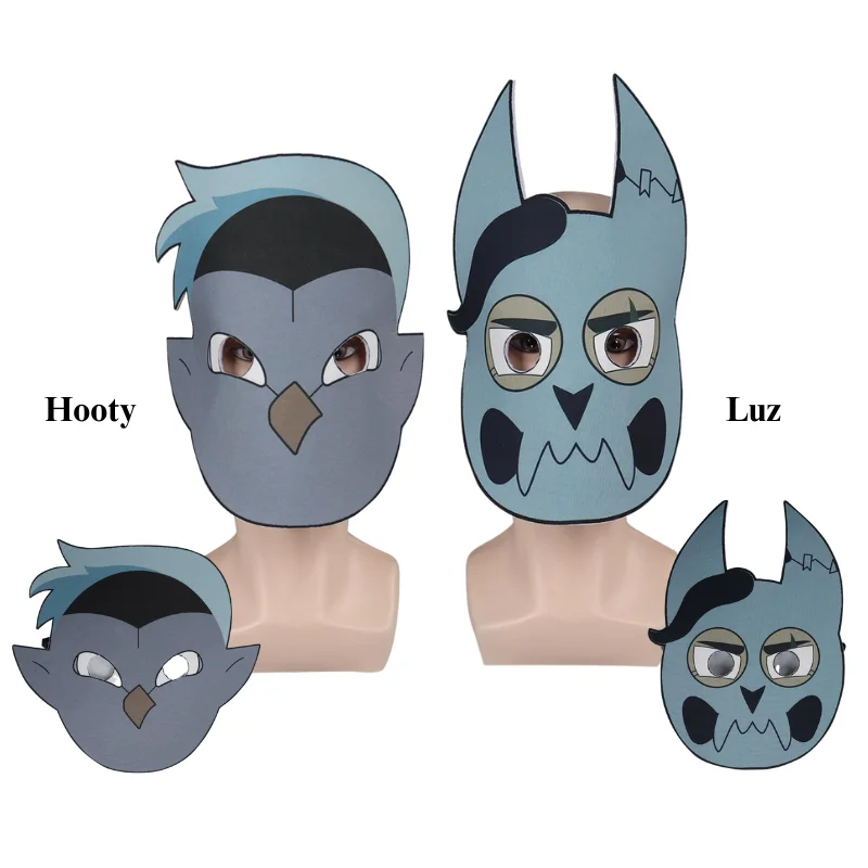 Anime The Owl Cos House Luz Cosplay Mask Hooty Mask Cosplay Fantasia Mask Masquerade Halloween Carnival Party Costume Puntelli