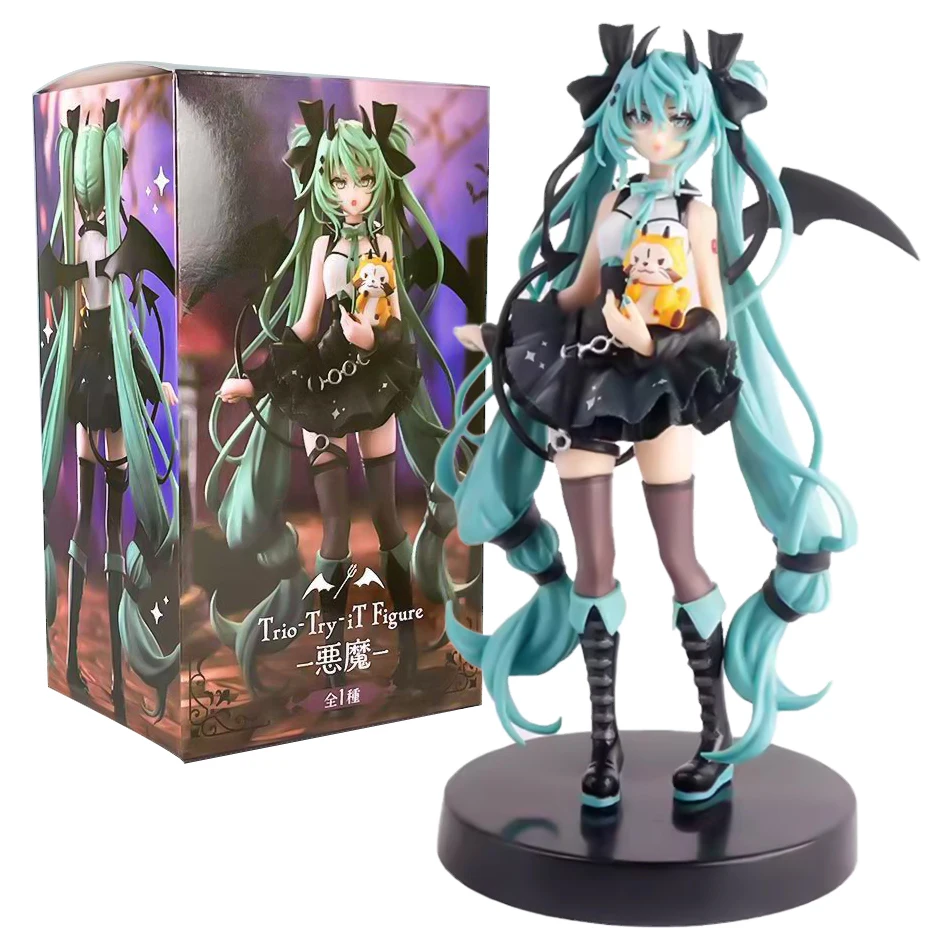 Anime Vocaloid Trio PVC Action Figure Collection - Hatsune Miku & Kasane Utau Gift Edition