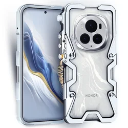 Durable Shockproof Aluminum Bumper Case - Sleek Metal Protection Cover for Magic 5 Pro (Silver)