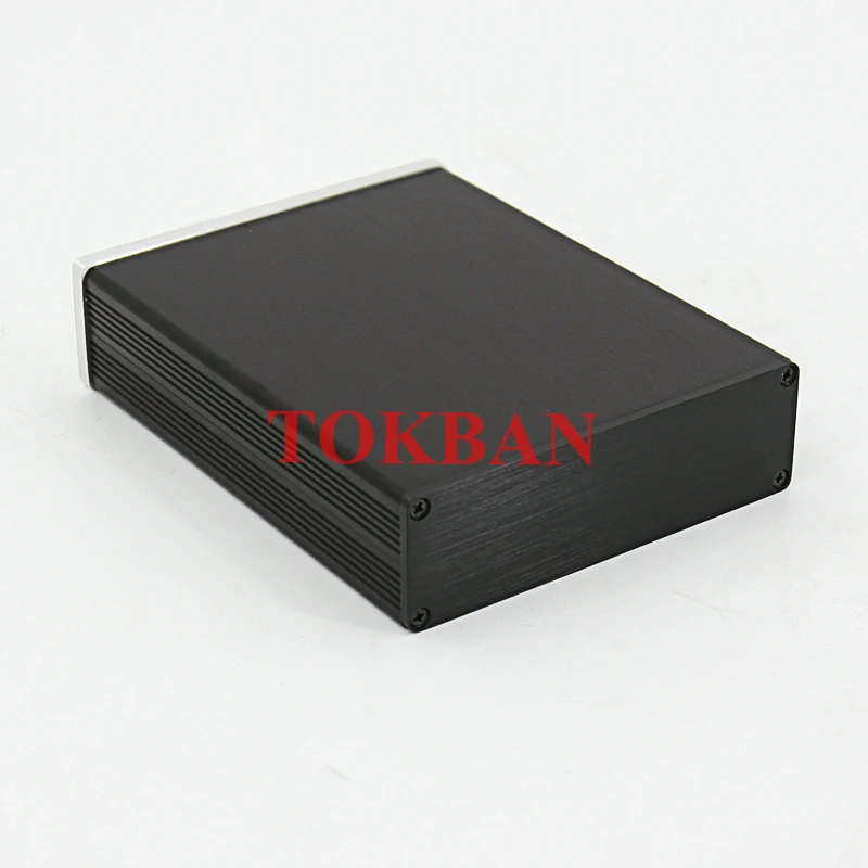 Tokban 1304 132*42*169mm Diy 증폭기 오디오 케이스 쉘용 모든 알루미늄 전력 증폭기 섀시 인클로저